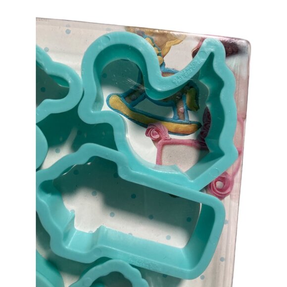 Wilton Baby Things Bite-Size Cutters Set Of 5 For Cookies Cheese & Gelatin Treat - Picture 4 of 9